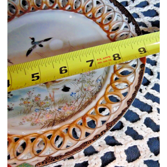 Vintage Japanese Water Birds 10 PC. Tea Set - Picture 9 of 16